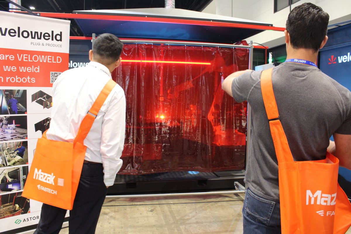 KawasakiRobot's tweet image. #Welding? ✅
High-performance #MachineTending? ✅
Test-driving new tech + winning swag? ✅✅

We’re in North Hall / Booth B15001 — and we’re not slowing down at #Fabtech.

👉 Missed us? Our robotics specialists are ready to talk shop: okt.to/ZJPo9E

#Kawasaki #Robotics