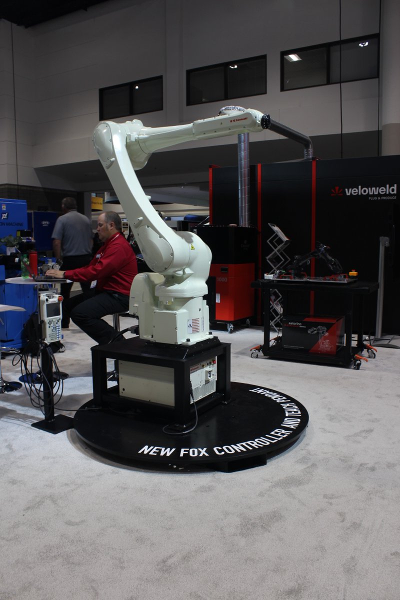 KawasakiRobot's tweet image. #Welding? ✅
High-performance #MachineTending? ✅
Test-driving new tech + winning swag? ✅✅

We’re in North Hall / Booth B15001 — and we’re not slowing down at #Fabtech.

👉 Missed us? Our robotics specialists are ready to talk shop: okt.to/ZJPo9E

#Kawasaki #Robotics