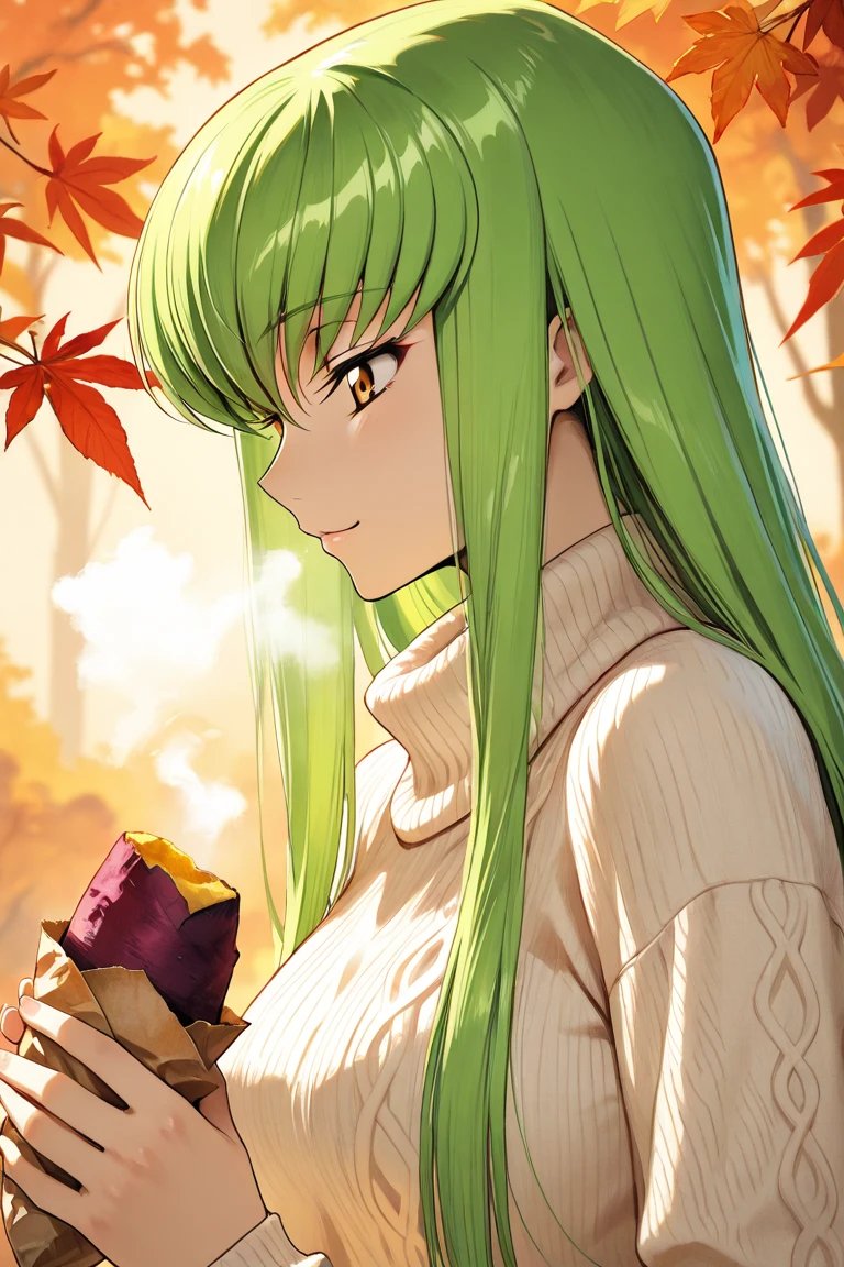 フッ…人間も芋も、熱いうちがいい
C.C.