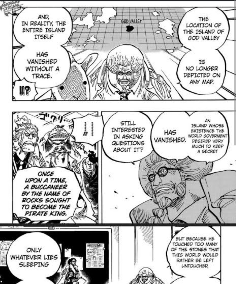 Isn't D. Xebec being a Buccaneer is already told a long time ago by Sengoku? #ONEPIECE #ONEPIECE1160