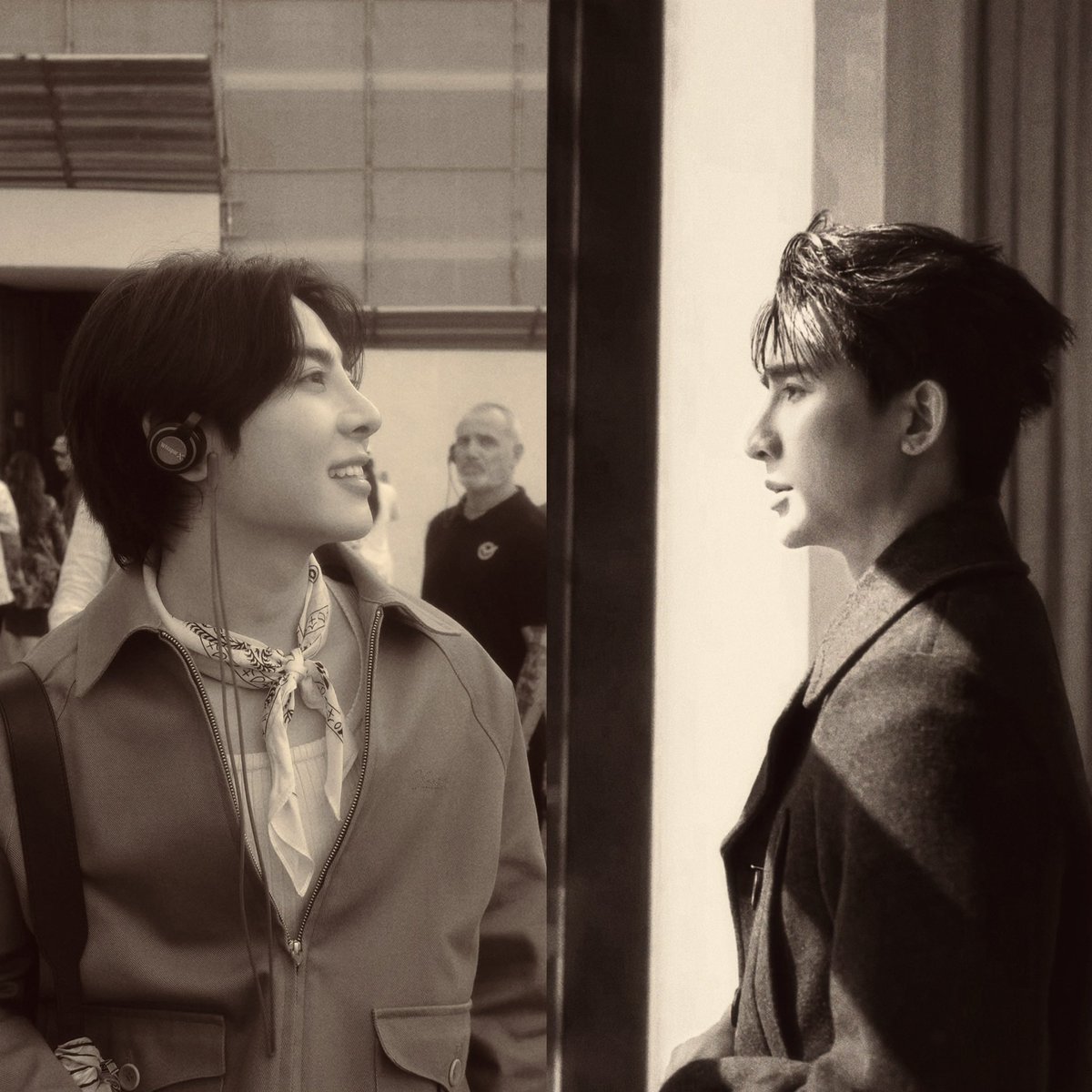 “สุดขอบฟ้าหรือใต้ธารา
หมื่นภูผาร้อยพันดารา
ดับลงมืดมนเพียงใด
เราสองต้องมาเจอกัน”

-เคียงกัน (กัน นภัทร)-