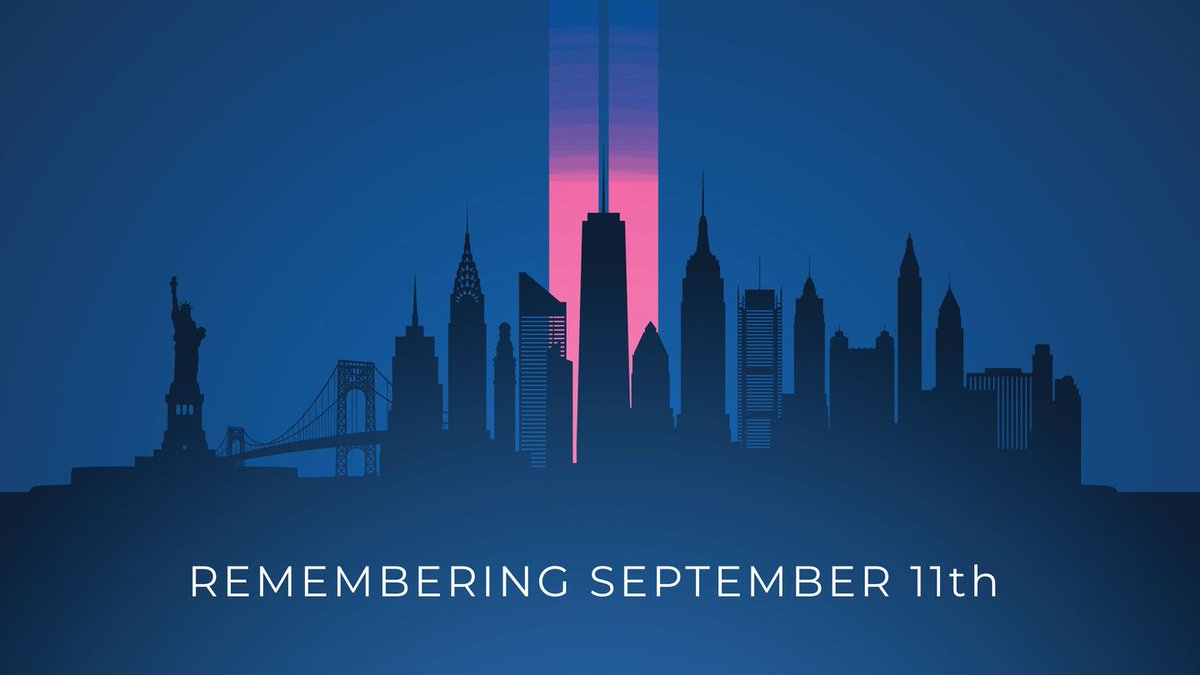 RichardOParis's tweet photo. We pause today to remember the innocent lives lost, the brave first responders and the resilience of the nation. https://t.co/rQaue9FxXu