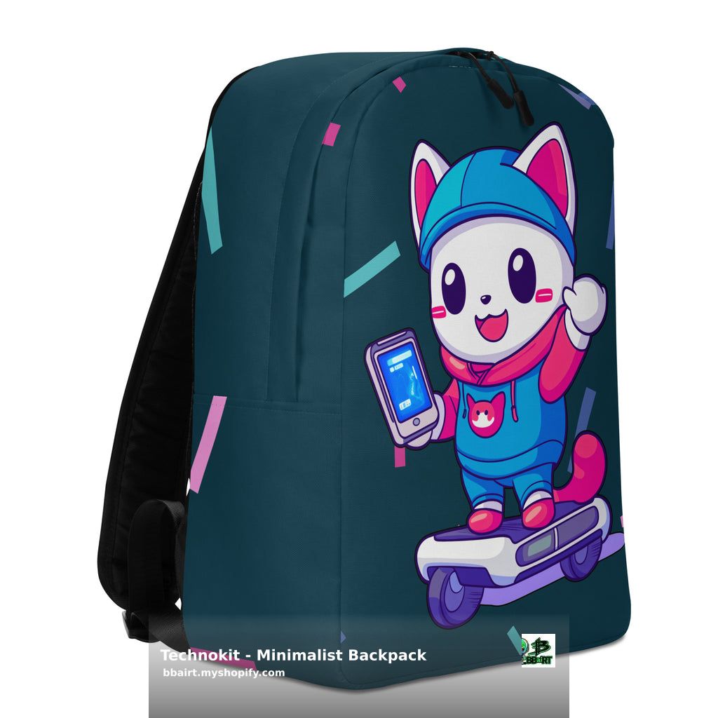 thebbairt's tweet image. 🌟 Elevate your style with the Technokit Minimalist Backpack—a blend of sleek design and futuristic function! Perfect for digital nomads & cyber explorers, secure your gear in style. #SciFiMerchandise #cyberfeline #techexplorer #KawaiiKingdom #SciFi shortlink.store/popfu8zhzqkz