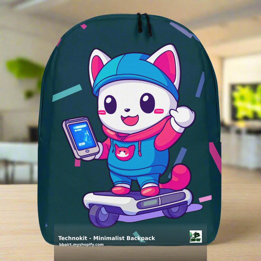 thebbairt's tweet image. 🌟 Elevate your style with the Technokit Minimalist Backpack—a blend of sleek design and futuristic function! Perfect for digital nomads & cyber explorers, secure your gear in style. #SciFiMerchandise #cyberfeline #techexplorer #KawaiiKingdom #SciFi shortlink.store/popfu8zhzqkz