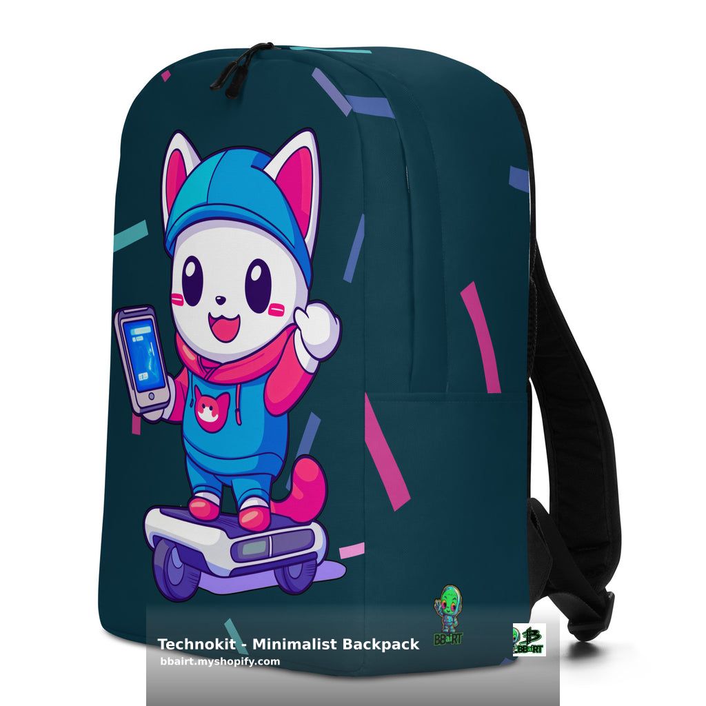 thebbairt's tweet image. 🌟 Elevate your style with the Technokit Minimalist Backpack—a blend of sleek design and futuristic function! Perfect for digital nomads & cyber explorers, secure your gear in style. #SciFiMerchandise #cyberfeline #techexplorer #KawaiiKingdom #SciFi shortlink.store/popfu8zhzqkz