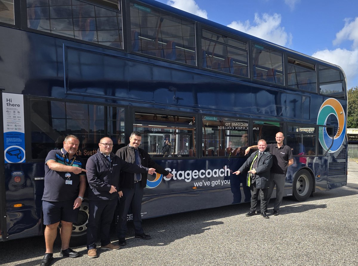 Huge thanks to <a href="/StagecoachSE/">Stagecoach South East</a> for supporting the <a href="/BatonOfHopeUK/">Baton of Hope UK</a> Hastings tour. 
Stagecoach buses are a pivotal and important stakeholder in such a special charity that's making a huge difference to people's lives and giving people Hope when they need it most. #suicideAware