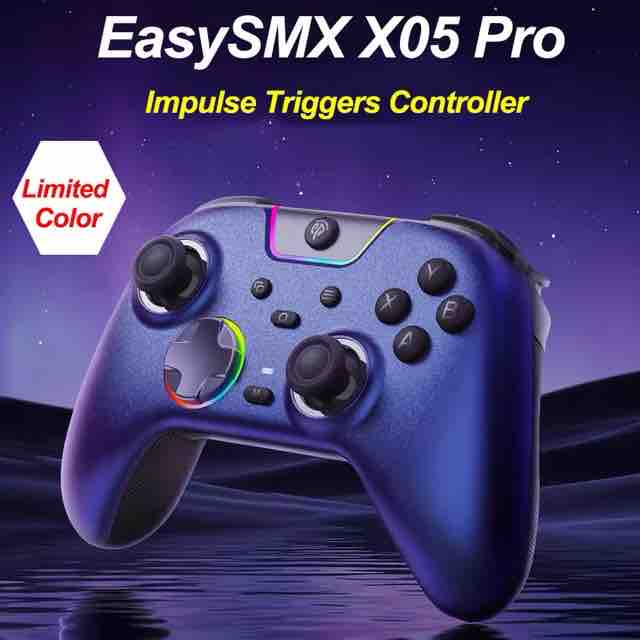 EasySMX X05 Pro Bluetooth ゲームパッド 限定カラー 【¥3,092】-アリエク特価アラート