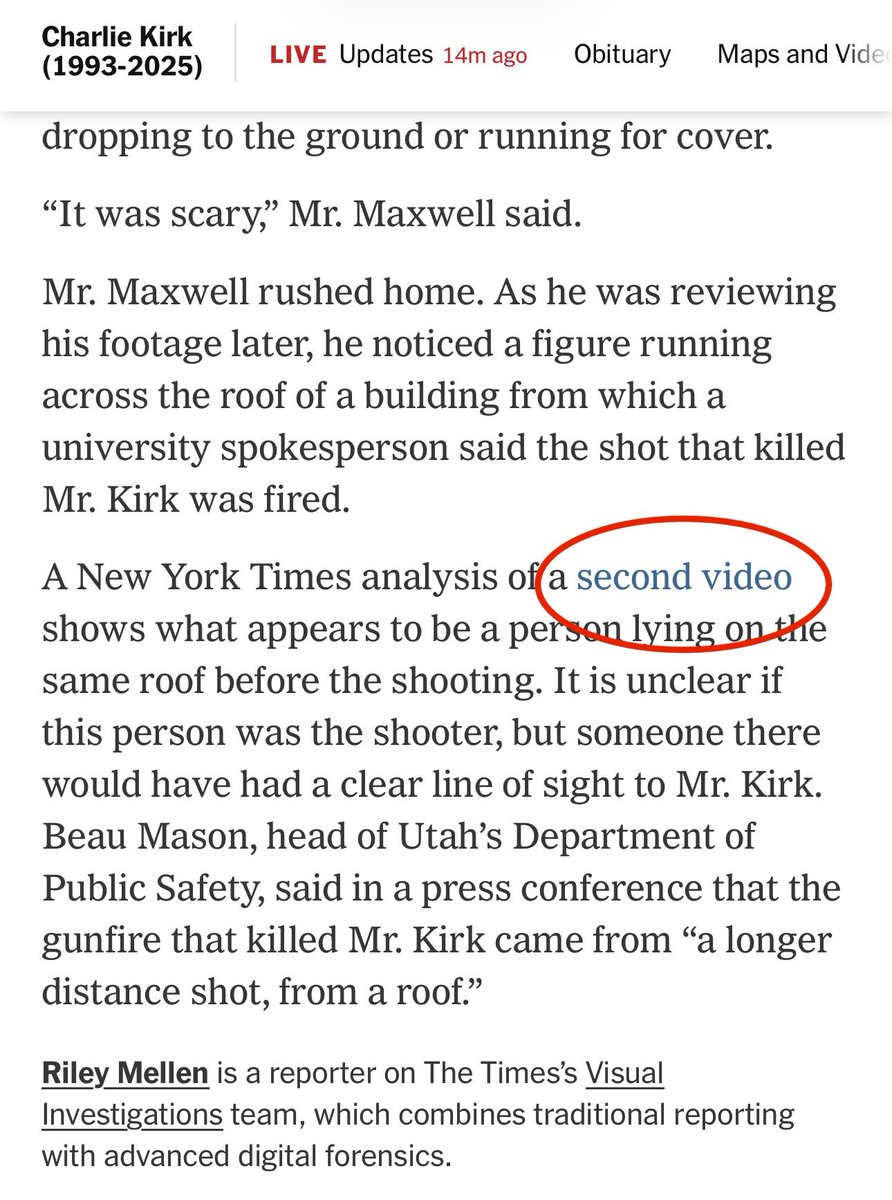 I have been trying to find out who filmed this video, but I give up. Not even the New York Times has found the videographer, because they directly linked to this tweet in their article without bothering to cite the original video source.