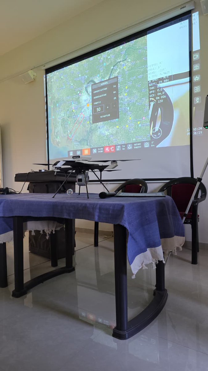 MultaniSharukh's tweet image. 🚁 Dedicated Session on Drone-Based Camera System for Operators &amp;amp; Co-Operators
📅 09/09/2025 | 
📍 Vyara HQ
Hands-on learning in drone operation, control &amp;amp; real-time flying.
#DroneTraining #DroneTechnology #Innovation #FutureTech #ITExpert