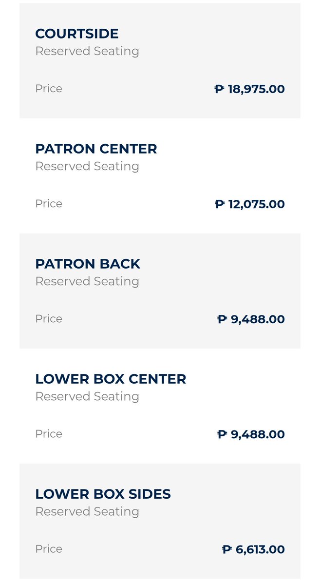 hainakyuu_'s tweet image. Ticket prices for the MWCH gold 🥇 match in MOA arena. Are you guys for real?