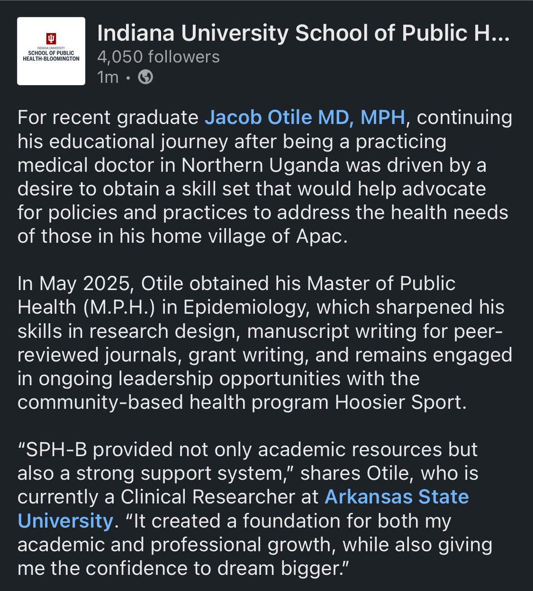 Jacob Otile, MD tweet media