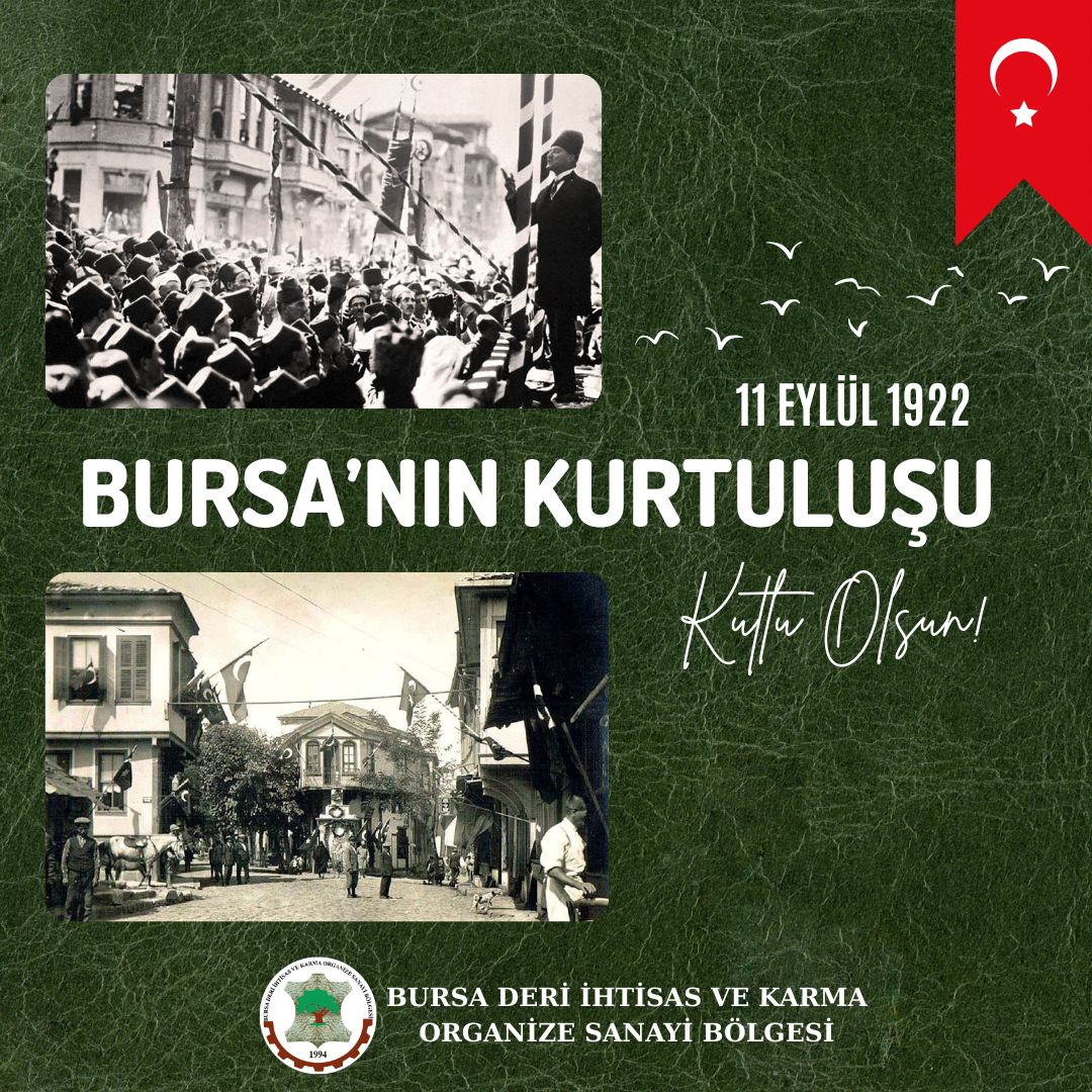 Bağımsızlık sevdasını yüreğinde taşıyan Bursalıların, esarete karşı verdiği onurlu mücadelenin zaferle taçlandığı gündür.Bursa’nın kurtuluşunun 103. yılında;Gazi Mustafa Kemal ATATÜRK ve bu toprakları bizlere vatan kılan tüm kahramanlarımızı rahmet ve şükranla anıyoruz.