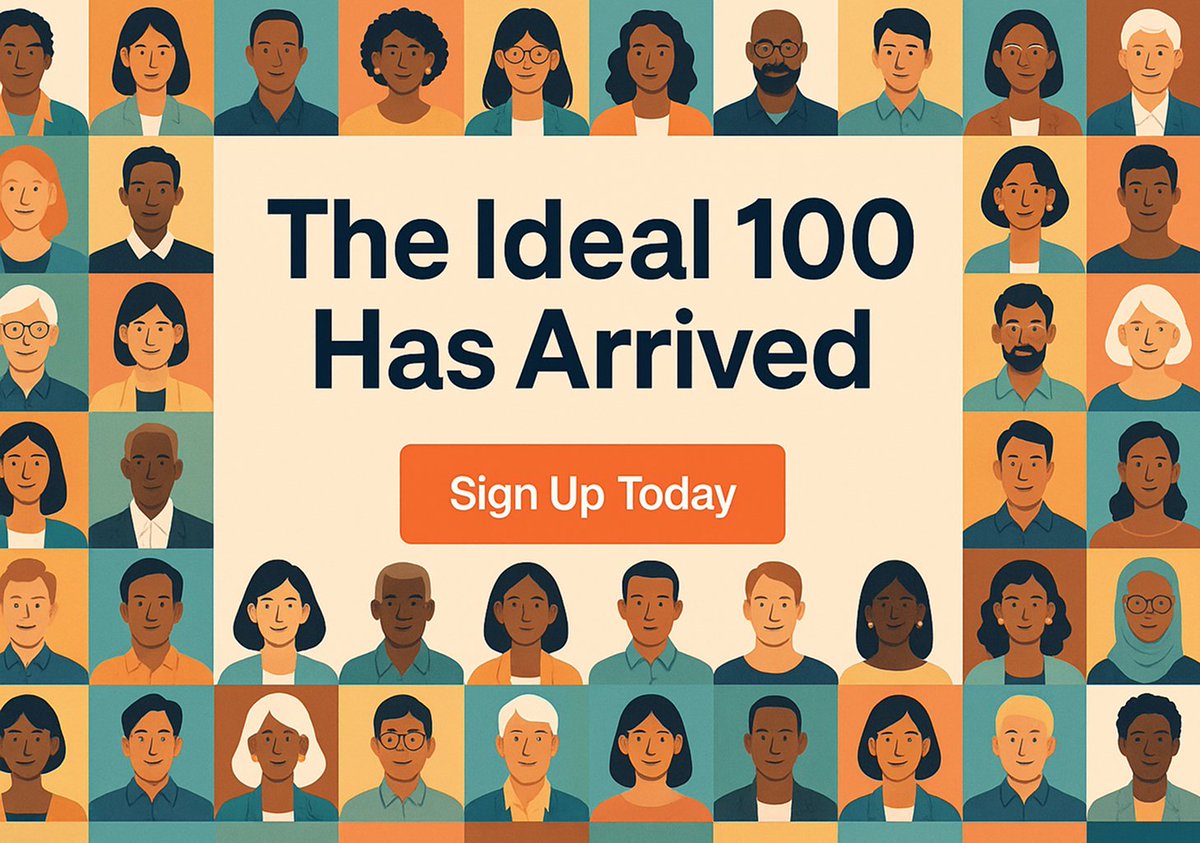 LeaderJam's tweet photo. 🎉 Big news: we just launched the Ideal 100 🎉
💡 100+ digital coaches

⏱️ Always on, 24/7

💸 90% less cost
Your personal Board of Coaches—anytime, anywhere.

👉 https://t.co/6WcrIFMWCy
#AI #Coaching #L&amp;D https://t.co/NYRIvwxhia