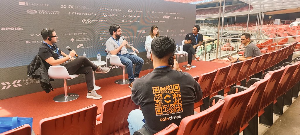 cointimesapp's tweet image. Já chegamos na @Ethereum_Brasil 🔥
E já está rolando aquele papo brabo sobre DeFi com o @isachonorato_ , @anawestfal , @valterebelo e @BiasGoose .

#eth #ethereumbrasil #morumbis