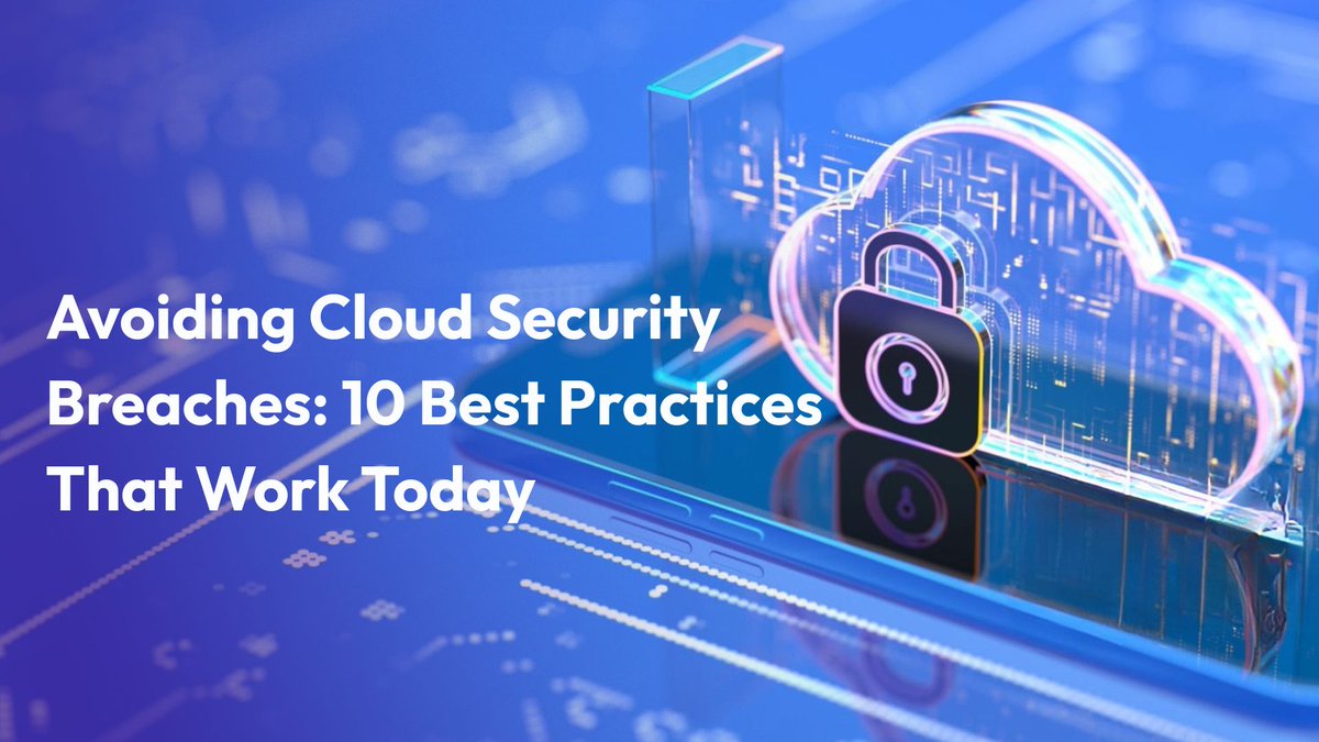 Did you know the average UK breach now costs £3.29M (Northdoor, 2025)? Most are avoidable.

Our blog shares 10 best practices  from least privilege access to Zero Trust  to help protect your data.

Read here: tinyurl.com/4fjzbppd

#MazikGlobal #CloudSecurity #CyberSecurityUK