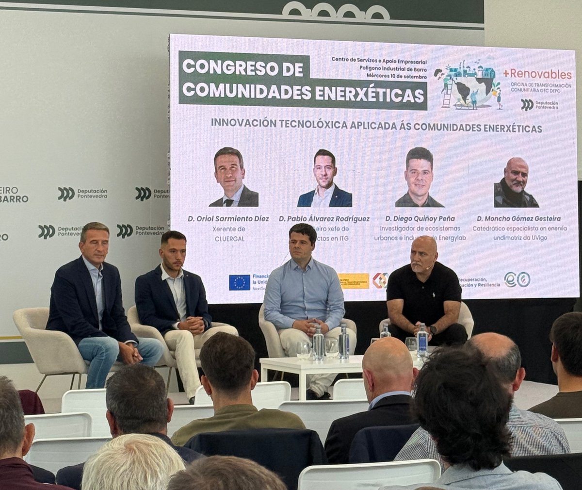 Un placer haber participado en Barro en el Congreso sobre #ComunidadesEnergéticas que organizaba la <a href="/depo_es/">Deputación Pontevedra</a>, y compartir el trabajo que hemos desarrrollado dentro del proyecto <a href="/PoctepAldealix/">Aldealix</a>. 

#innovación <a href="/poctep/">Interreg España-Portugal</a> #CE