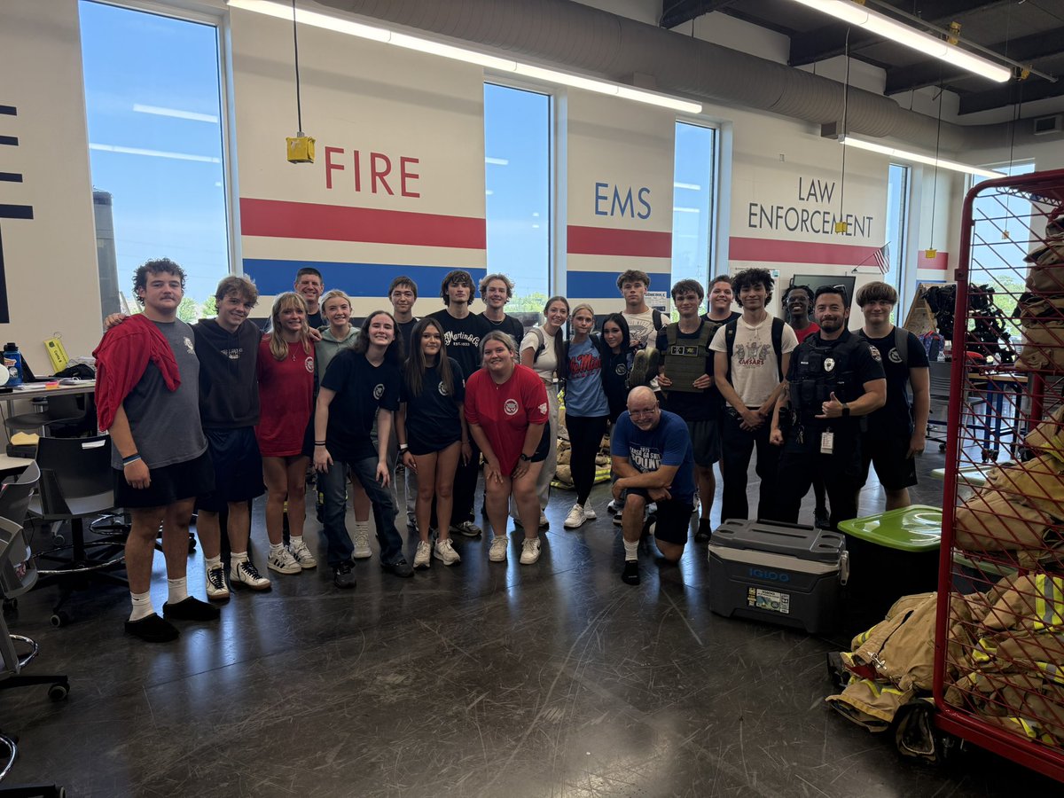 Olathe West Public Safety Academy tweet media