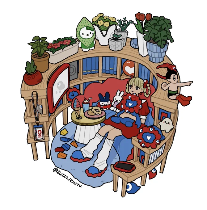 万博ミャクミャク部屋