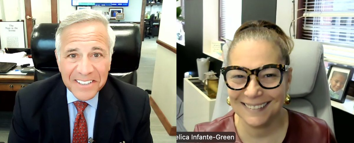 #InTheArena this week is RI Commissioner of Education <a href="/AInfanteGreen/">Angelica Infante</a>. We cover a lot of bases in this one, from artificial intelligence to the PVD schools, and even her reaction to some political headlines. A great show you don't want to miss, see it Sunday 7AM only on <a href="/ABC6/">ABC6 News Desk</a>