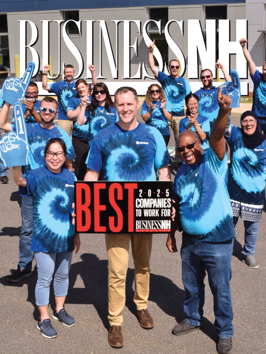WireBeltCo's tweet image. Big news! 🎉 @BusinessNHMag named Wire Belt the #1 Best Company to Work For in 2025 🏆 Huge thanks to our amazing team who make Wire Belt the BEST! 💙 #BestCompaniesToWorkFor #TeamWireBelt