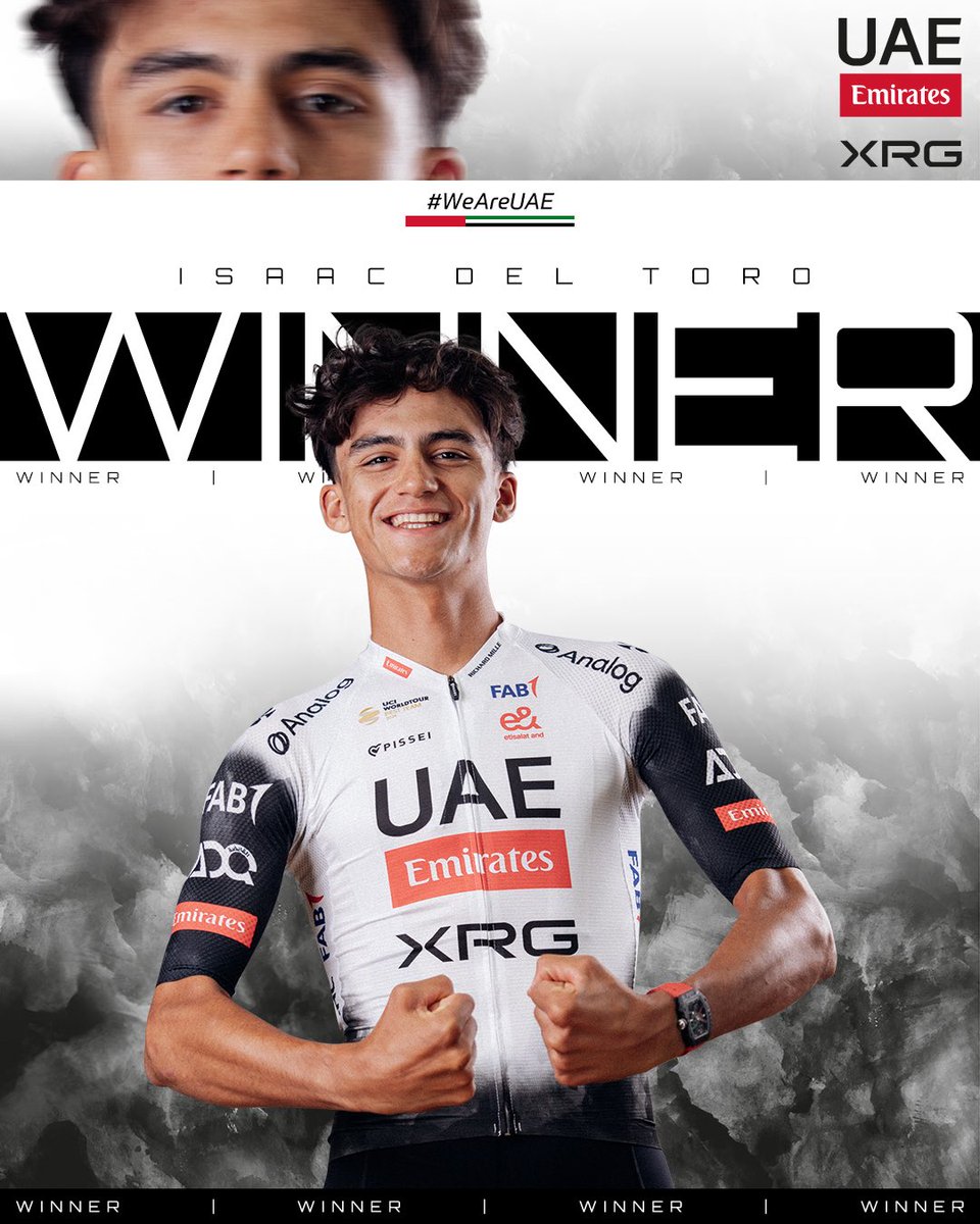 🐂Back-to-back! 🐂

🏆 <a href="/ISAACDELTOROx1/">ISAAC DEL TORO ROMERO</a> takes the #CoppaSabatini 🇮🇹! 🔥

 #WeAreUAE