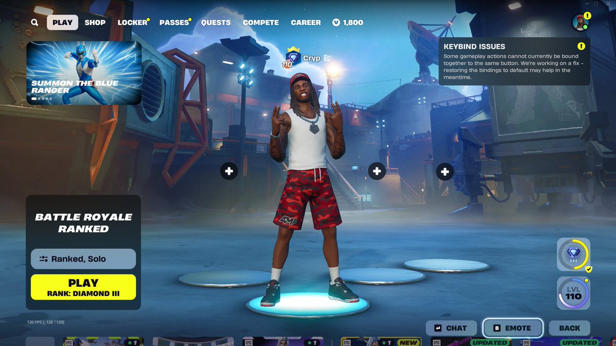The <a href="/KaiCenat/">Kai Cenat</a> skin is so fire thank you @epicgames
for letting me check it out early 🔥 #EpicPartner