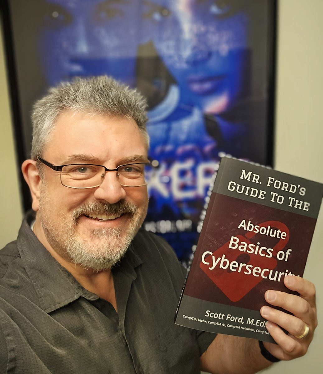 mrfordsclass's tweet image. Cybersecurity made simple.
My new book is already a bestseller!
💥 #1 New Release in Security Certifications
🧠 Perfect for beginners

Get it here ➡️ a.co/d/hoOaSho 

#Cybersecurity #TechBooks #CyberSafe #CyberSecurityBasics #LearnCyber #TechEducation #ITTraining