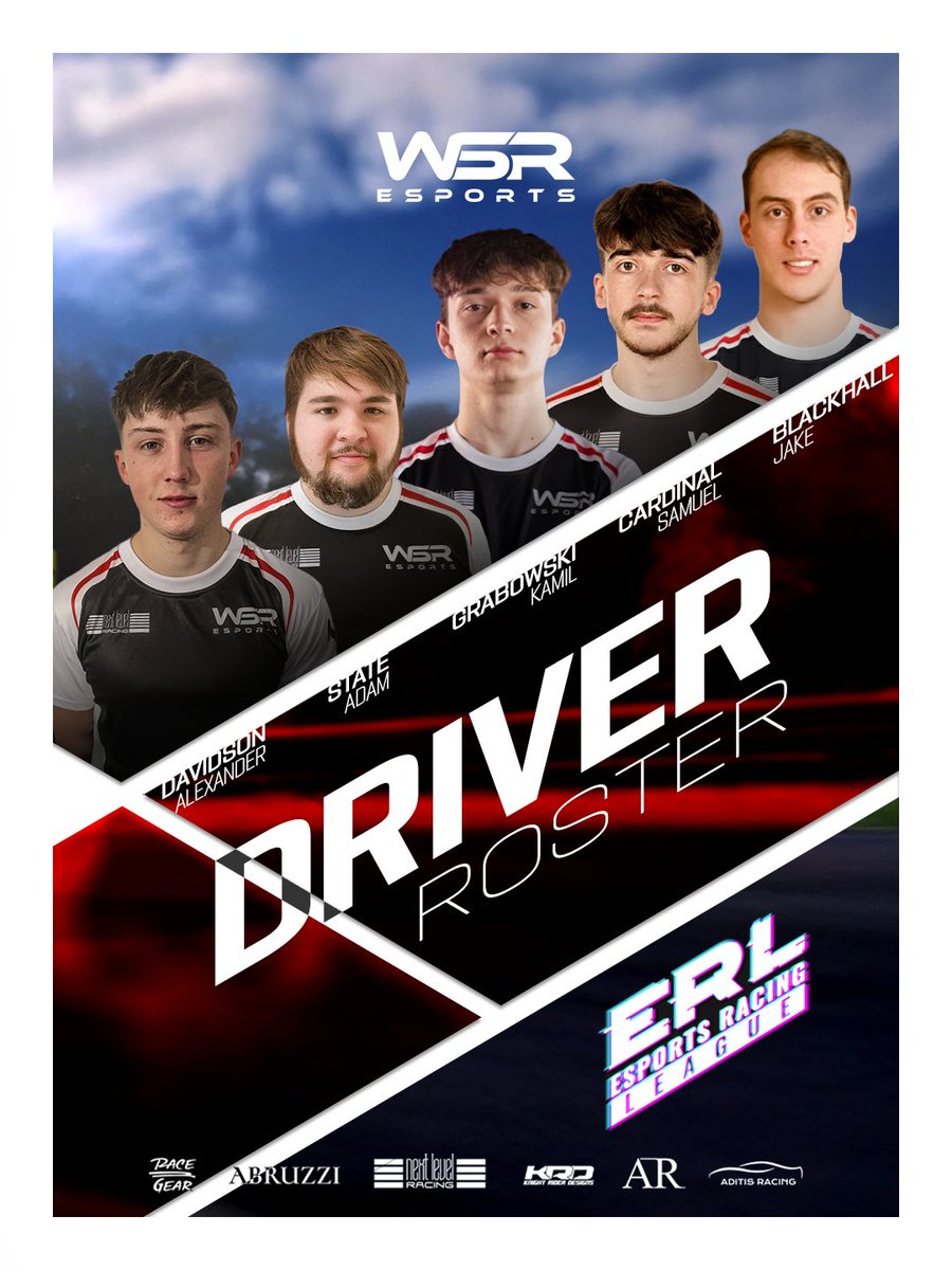 The start of ERL is upon us! Our drivers are ready for the challenge of this unique series. We will be pushing all the way, to try and get to the final. Let's go do this!💪

Partners:
<a href="/nextlvlracing/">Next Level Racing</a> 
<a href="/Abruzzionline/">Abruzzi Official</a> 
RaceGear
ADITIS Racing
Knight Rider Designs

Media by: AR Media