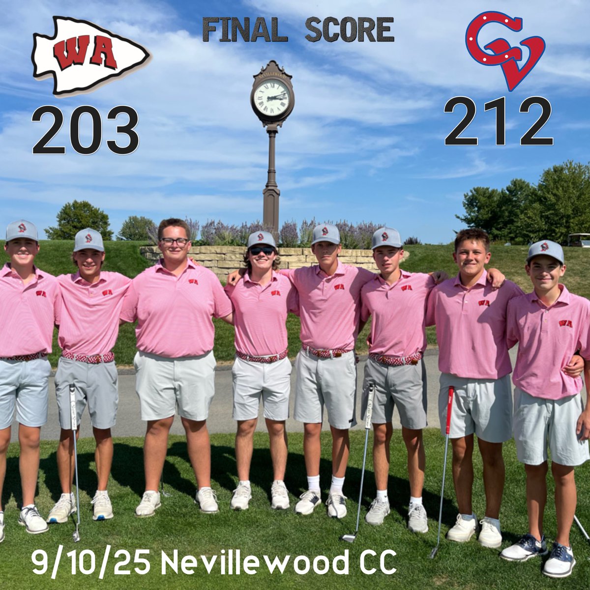 West Allegheny Golf tweet media