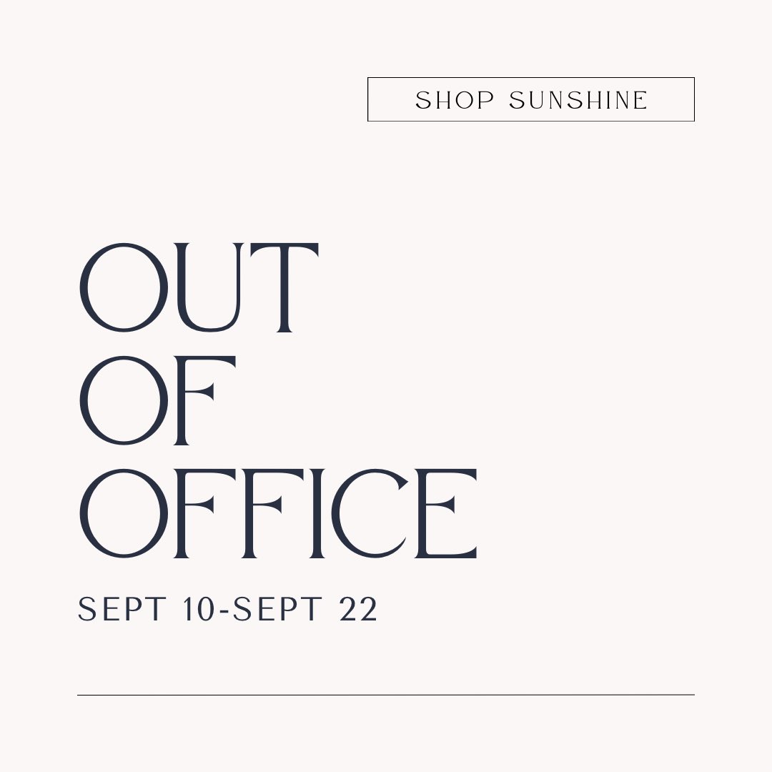 With Tyler joining the <a href="/FloRacing/">FloRacing</a> team for the remainder of the 2025 season, Shop Sunshine will be OUT OF OFFICE until Sept 22. All orders that were placed yesterday-Sept 21 will ship Sept 22. Thank you for your understanding! See you all at Lernerville this weekend! 💙