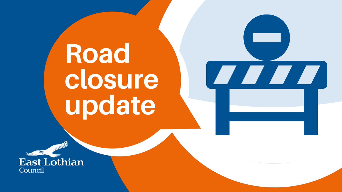 Essential road closures have been put in place at Tranent’s Church Street between Bridge Street and the northernmost junction with Elder Street, and an area of Sanderson’s Wynd beside its junction with Church Street.

Find out more: orlo.uk/r8Eo3