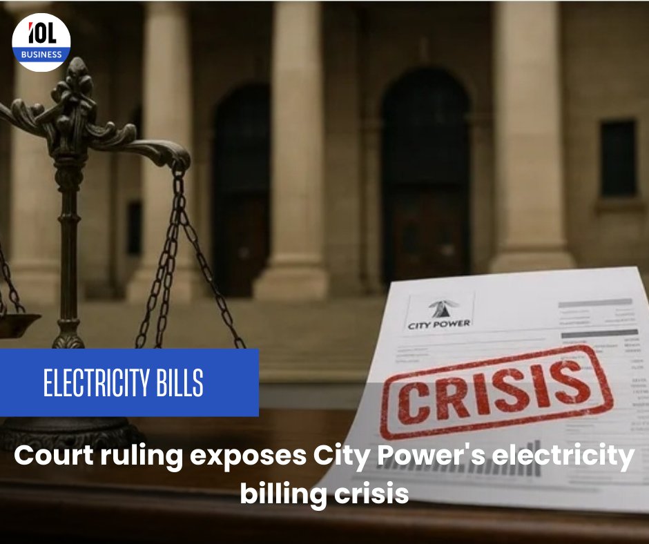 IOL's tweet image. City Power, has once again found itself in hot water over allegedly inflated electricity bills after the Johannesburg High Court ruled on a long-running dispute with inner-city property owner Ordicode.
#news #cityPower #Johannesburg #HighCourt #electricity #bills
Read on