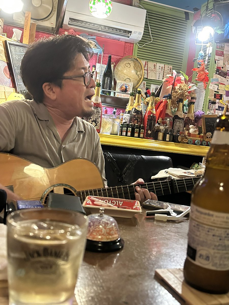 やっぱり凄いなぁ
演奏も人柄も
この人の前では降参するしかない私です
今夜もありがとう
#松葉ケガニ
