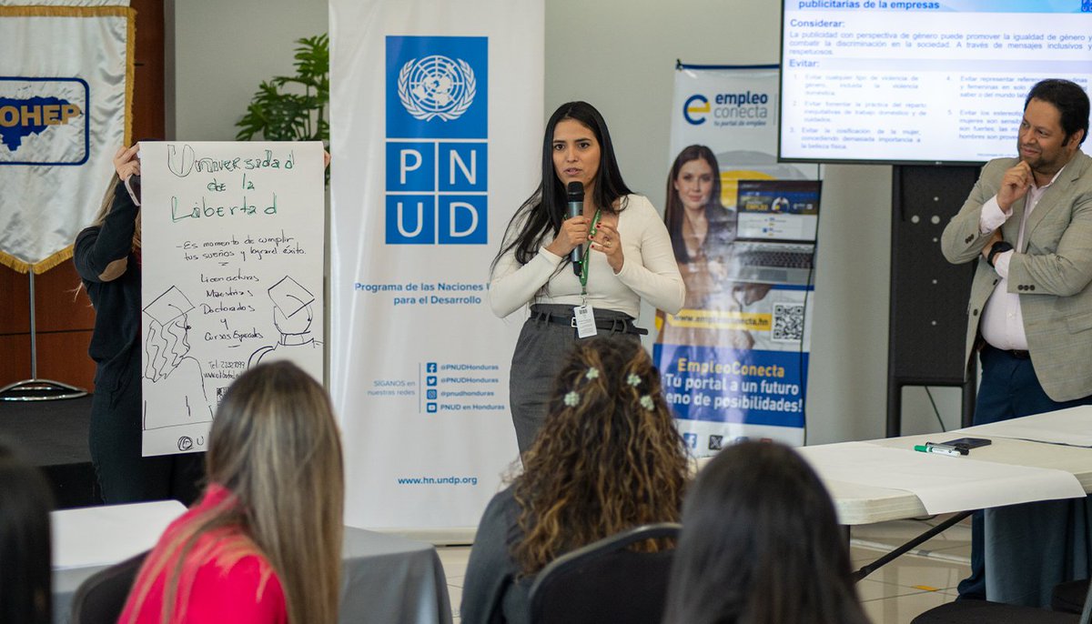 La forma en que comunicamos también construye igualdad.

Equipos de marketing y publicidad de empresas vinculadas al <a href="/COHEPHonduras/">COHEP</a> participaron en un taller colaborativo, junto a <a href="/pnud/">ONU Desarrollo</a>, donde compartimos herramientas para crear campañas + inclusivas y libres de sesgos de género.