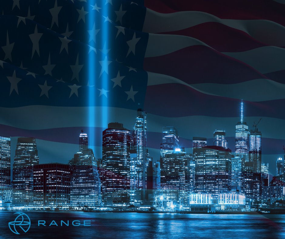 ❤️🤍💙Today we honor the 2,976 lives lost, the heroes who ran toward danger, and the unity that carried us forward. Our nation is forever changed, but our resilience shines year after year. #NeverForget #September11 #RangeCommunity