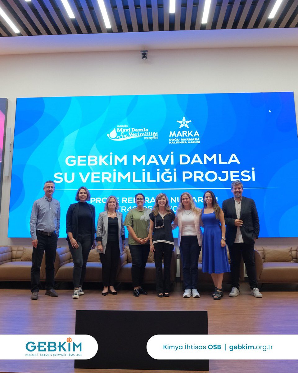Sanayide su tasarrufu ve verimli su kullanımı; çevresel sürdürülebilirlik ve gelecek nesillere temiz su bırakılması kritik bir öneme sahiptir. GEBKİM OSB olarak, Doğu Marmara Kalkınma Ajansı’nın teknik desteğiyle “GEBKİM Mavi Damla Su Verimliliği Projesi”nin ilk adımını attık.