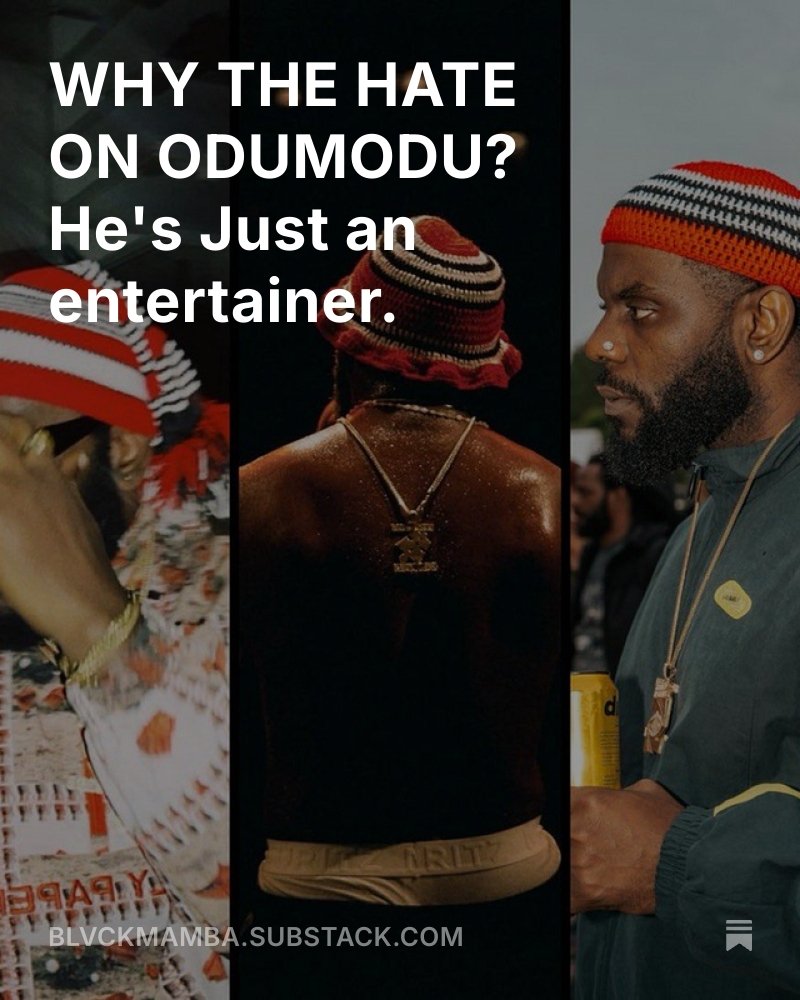 New article alert‼️. Its all about the slander on The MACHINE. One from the <a href="/thepopradarng/">The Pop Radar</a>
<a href="/Odumodublvck_/">INDUSTRY MACHINE ⚙️</a> this one for you, check it out🙌.
open.substack.com/pub/blvckmamba…
 ❤️ &amp; 💡