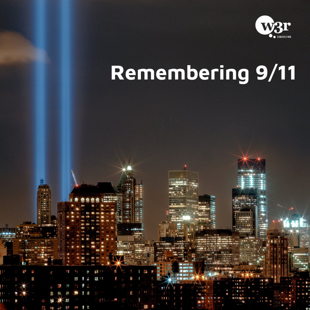 Few moments have shaped the direction of our country quite like September 11th, 2001.  

Out of a great tragedy came an opportunity for Americans to stand together and support their neighbors during trying times.  

Today is a reminder that we face those same choices every day: