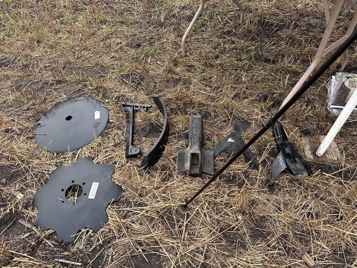 I got a few new props! Anyone know an engineer that knows how #tillage implements move soil based on shape, depth, speed, ...?