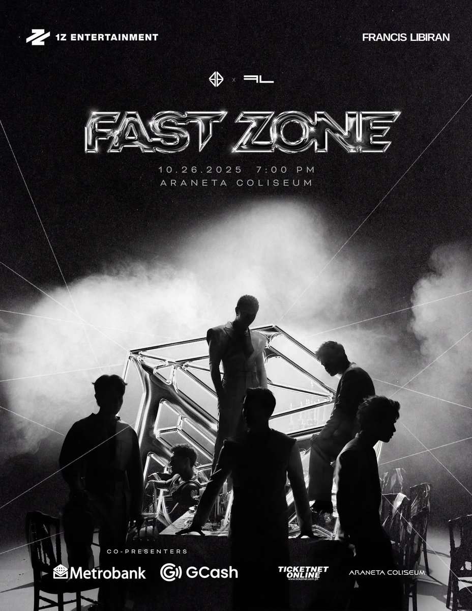 Manila Concert Scene (@manilaconcerts) on Twitter photo JUST ANNOUNCED: Prices and seatmap for <a href="/SB19Official/">SB19 Official</a> x Francis Libiran Fast Zone event to be held at the Araneta Coliseum on October 26! ⚡️
On-Sale Dates:
Metrobank Online Presale starts on September 15 (MON)
GCash Onsite Presale starts on September 16-17 (TUE - WED)
General JUST ANNOUNCED: Prices and seatmap for <a href="/SB19Official/">SB19 Official</a> x Francis Libiran Fast Zone event to be held at the Araneta Coliseum on October 26! ⚡️
On-Sale Dates:
Metrobank Online Presale starts on September 15 (MON)
GCash Onsite Presale starts on September 16-17 (TUE - WED)
General