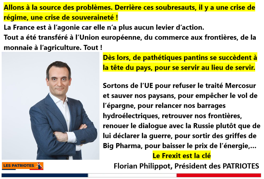 👉En France 🇫🇷, contre les Soros' collabos,
Le Chef de la Résistance, c'est #Philippot✊