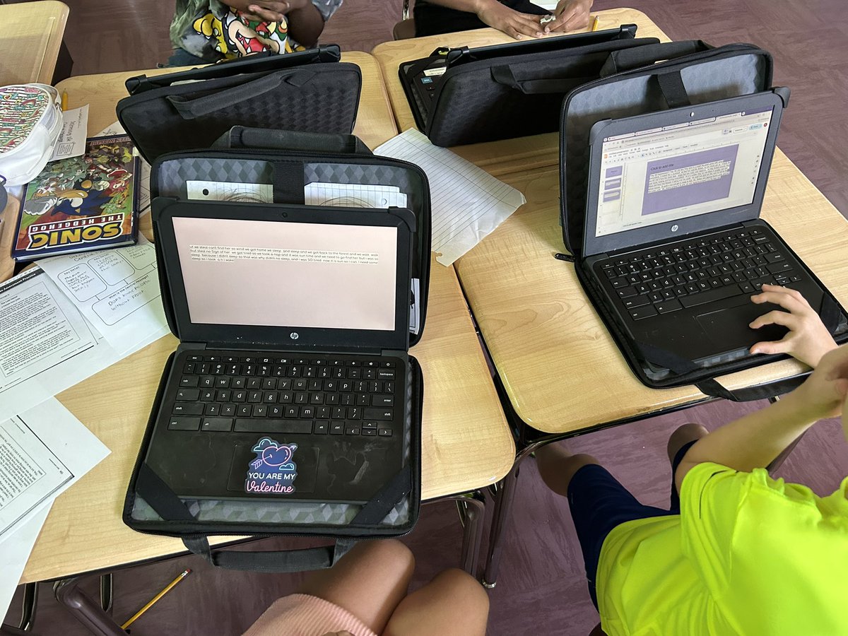 STOKEDTeaching's tweet image. We’re going MULTIMODAL!! Turning our writing into presentations! #UnlockPotential #WeAreRacers @RCE_HCS