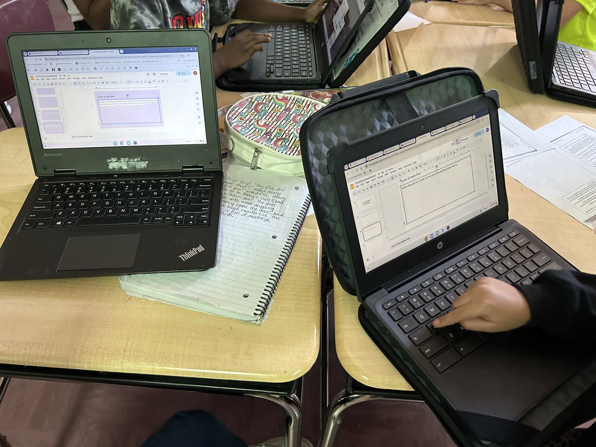 STOKEDTeaching's tweet image. We’re going MULTIMODAL!! Turning our writing into presentations! #UnlockPotential #WeAreRacers @RCE_HCS