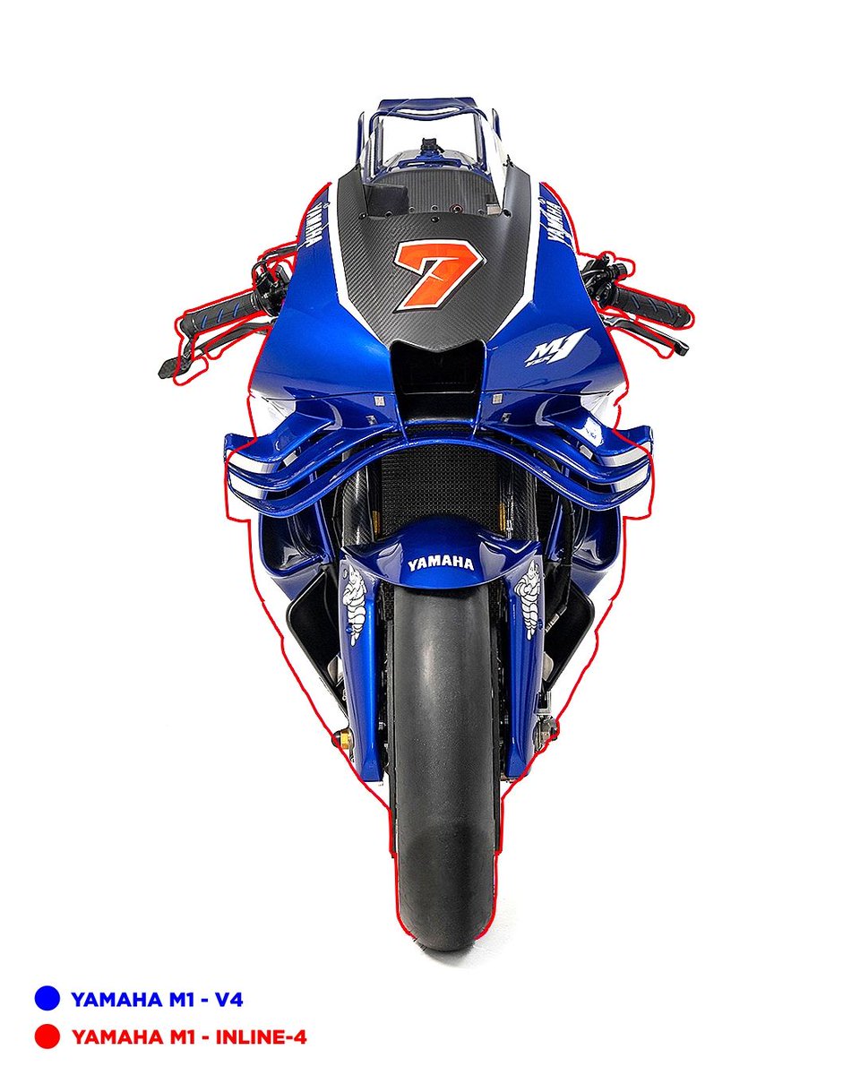 The M1 went on a diet 🔵 🛠️ 

#MotoGP