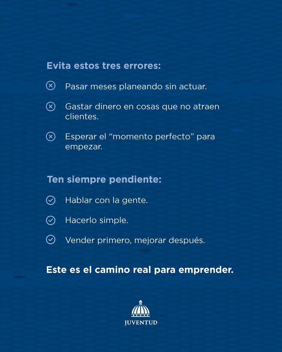 Sabemos que empezar un emprendimiento puede parecer agobiante, pero también es una de las decisiones más importantes a  tomar.  

 👉 Te compartimos los pasos para iniciar tu emprendimiento. Pero lo más importante no está en los pasos… Está en que te atrevas a dar el primero. 💥