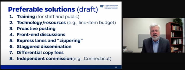 The Advisory Committee is hearing about some suggested solutions to handling FOIA requests that maybe burdensome. Learn more at: youtube.com/live/HPHGBV0Yb…
