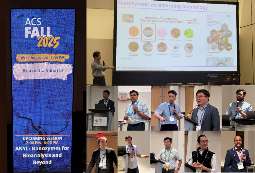 Department chair Sudipta Seal recently spoke at the American Chemical Society's fall meeting during the Nanozymes for Bioanalysis &amp; Beyond Symposium, featuring researchers from the U.S., China, Singapore, South Korea and Poland: bit.ly/4gtYjqr