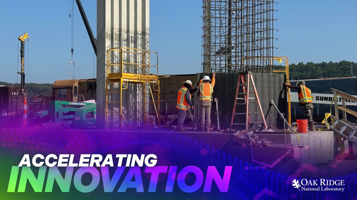 ORNL and <a href="/KairosPower/">Kairos Power</a> are working to modernize the nuclear industry by using large-scale composite additive manufacturing to reimagine how bioshield components for advanced reactors are designed and built.

🔗 bit.ly/4fa2I16