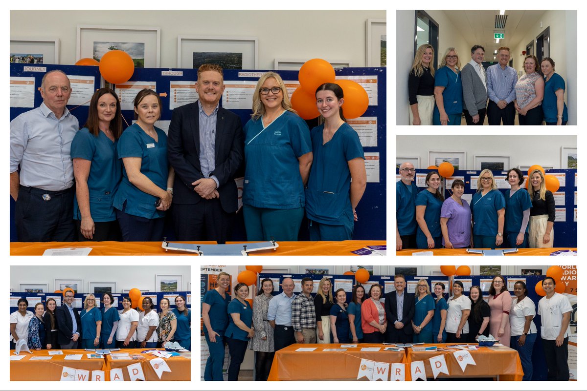 The first World Radiotherapy Awareness Day at University Hospital Galway honoured patient voices, with stories of strength and hope from their cancer journeys. 
#WorldRTDay #WRAD #OneVoiceForRadiotherap