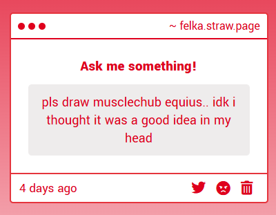 ILOVEVAMOLA's tweet photo. whom ever put this up i actually love you this is an amazing idea
#Homestuck #equius #fattyfattyfatty https://t.co/4QmHTfHIo4